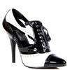 Pleaser - SEDUCE458 Talons hauts - Noir/Blanc Product image